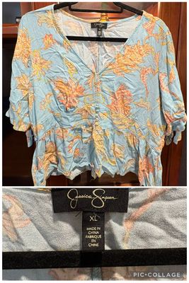 JESSICA SIMPSON BL FLORAL  Women's - XL