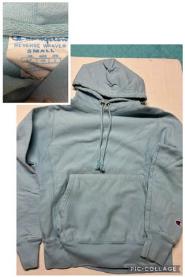 Champion reverse weave heavy weight hoodie Light blue true to size heavy weight hoodie Women's - S
