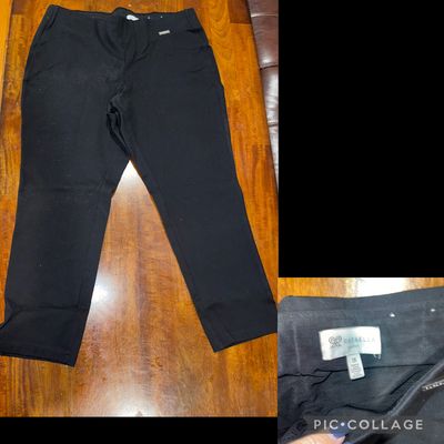 RAFAELLA BLK SLACKS  Women's - XL