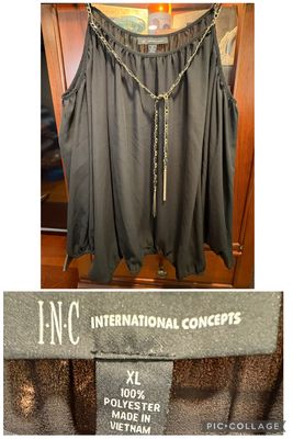 INC COLD SHOULDER TOP  Women's - XL