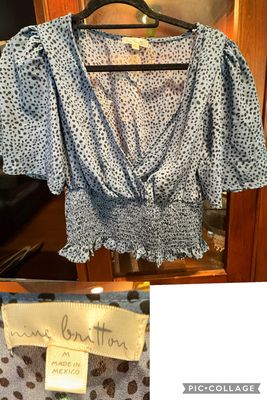 NINE BRITTON DOT TOP  Women's - M