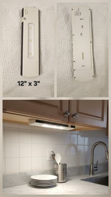 DURACELL UNDER THE CABINET LIGHT motion detector