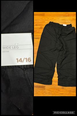 NEW BLK LIGHTWEIGHT PANTS  Women's 14