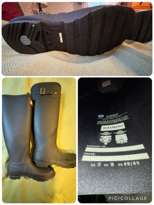 Hunter boots Excellent condition 9 (Adult)