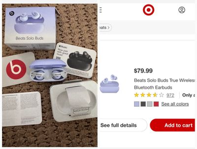 Brand new beats solo buds never taken out of case Just opened package retail $80