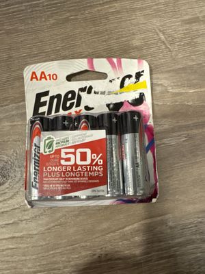 Brand new AA 12 pack of batteries energizer max Not expiring for a few years