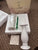Brand new Lenox opal innocence candlesticks In box hard to find $50 plus on web