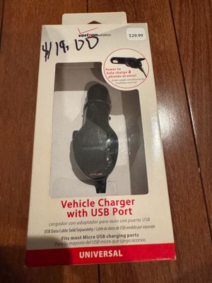 Brand new plug in the car charger retail $30