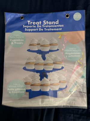 HER Accessories NEW- Royal Blue 3-Tier Cupcakes & Treats Stand