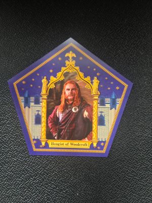 Harry potter chocolate frog trading card
