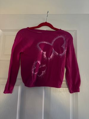 Carters pink butterfly top  3T