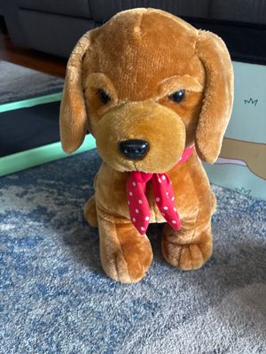 Big stuffed dog