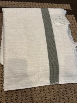 Brand  new hearth and hand with magnolia bath Towel folded for picture 30" x 54" retail $15