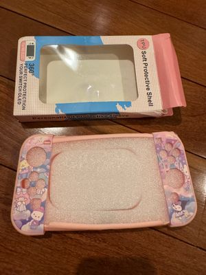 Switch oled case pink