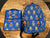 Unknown Robot backpack and lunchbox. Both have name written inside