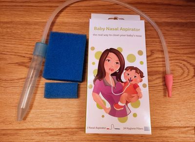 Baby Nasal Aspirator similar to Friday baby Includes 23 out of 24 filters, used once