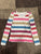 365 kids long sleeve stripe shirt 7-8