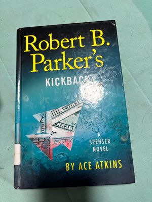 Robert Parker the kickback Hardcover book