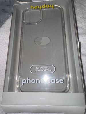 Brand new heyday iPhone 15 and 14+ case retail $20