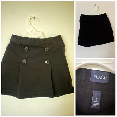 Kids place Black skort 5T/5