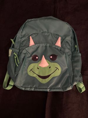 Fire Fly Kids Green Dinosaur Backpack
