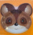 Thanksgiving paper plates Animal raccoon shaped paper plate, 12 pc x 2