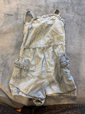jean romper used 12 Months