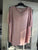 Time and tru Pink striped tee Women's - XL