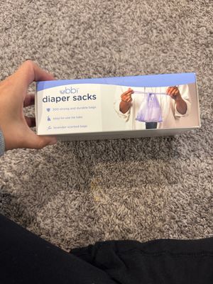 Ubbi diaper sacks new