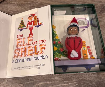 Brand new The Elf on Shelf Christmas Tradition Elf and book retail $32