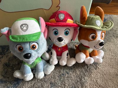 Paw patrol rocky Marshall And tracker bundle