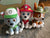 Paw patrol rocky Marshall And tracker bundle