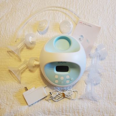 Spectra S1-S2 Plus portable breast pump, no bottles