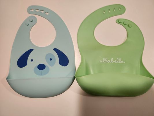 Cloud Island and Ullabelle bibs Silicone baby bibs
