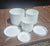 3 piece set white flower pot planters New not been used