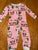 PJ Salvage Super soft owl one piece pajama 6-12 Months