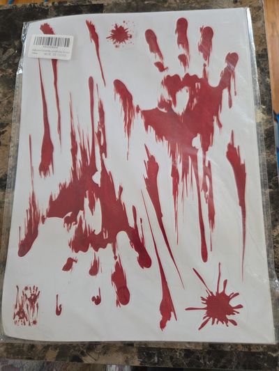 Brand New Various Styled Halloween Window Stickers