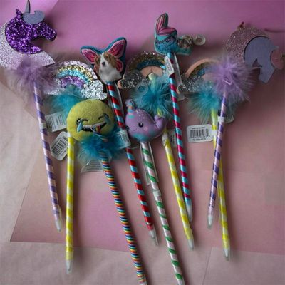 NEW Assorted pens - unicorn, cat, rainbow etc