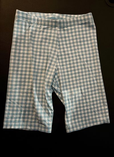 Old navy Blue and white checkered shorts 14-16