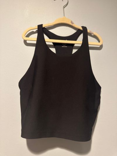 Old Navy Black long sports bra 14-16