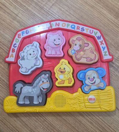 Fisher Price Farm Animal Puzzle working animal sounds