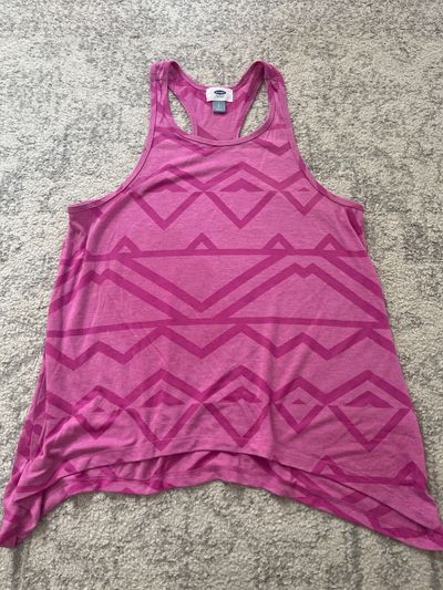Old Navy Pink racetrack tank top Women's - S