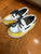 Janie and jack White and yellow deck shoes with tie 4 (Infant Shoe)