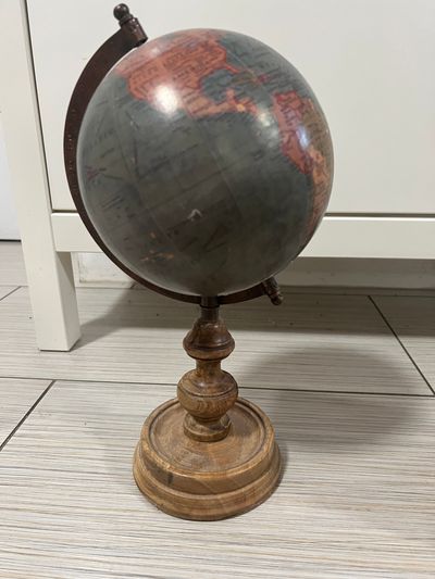 Studio Decor Globe with wooden base
