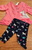 Carter's Like new set long sleeves Unicorn printed with graphic leggings 3 Months