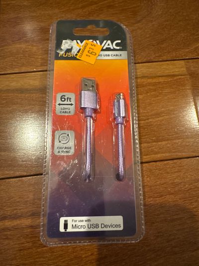 Brand new rayovac USB cable