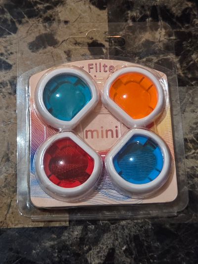 Brand New 4 pack Color Filter lens for insant camera
