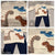 Outfit Dinosaur long sleeve sweater and pants 9-12 Months