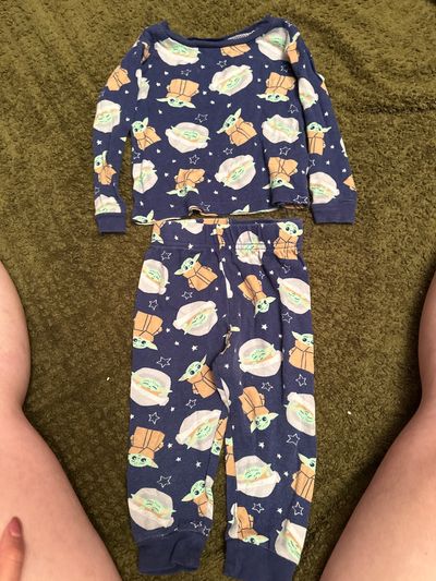 Star Wars Baby yoda long sleeve pant set 2T