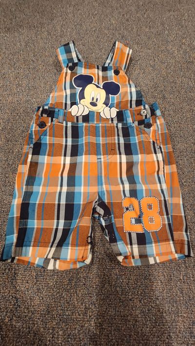 Disney Summer overalls 18 Months
